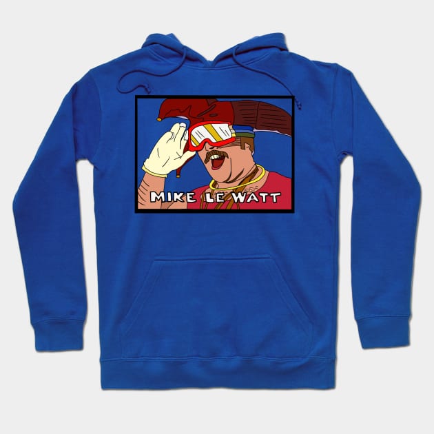 Mike Le Watt Hoodie by pinxtizzle